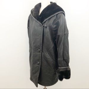 - Raffaelo Leather coat